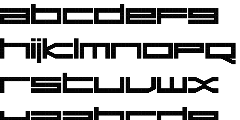 Sinclair logo | FontStruct